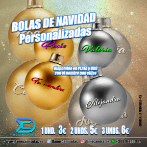 Bola de Navidad Personalizada